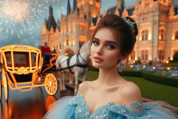 Cenicienta: así seria en la vida real, según la inteligencia artificial
