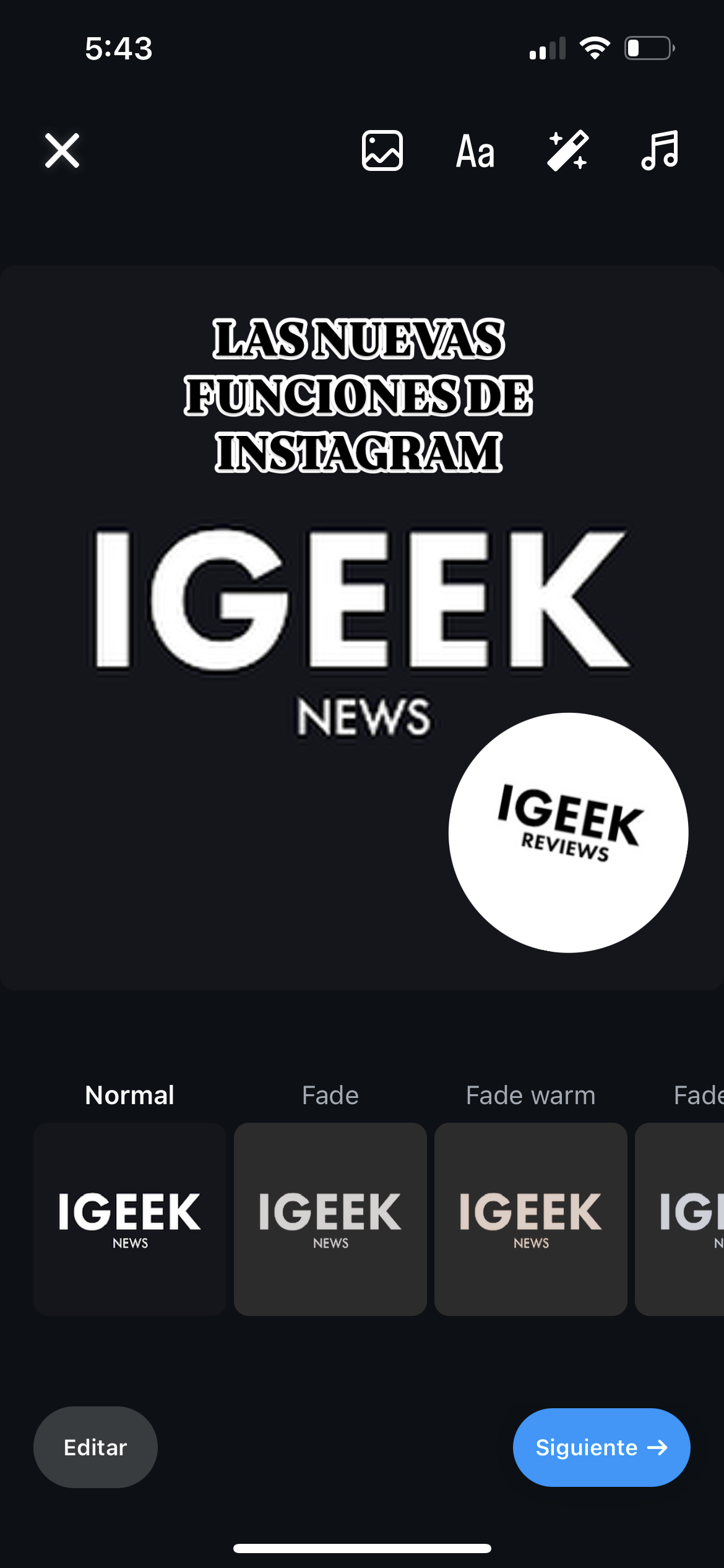 Instagram está probando nuevas funciones disponibles solo para algunos usuarios